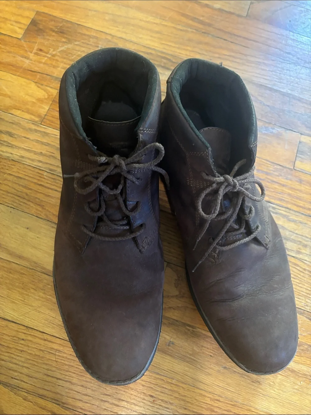 Timberland Dark Brown Men's Chukka Lace-Up Boots